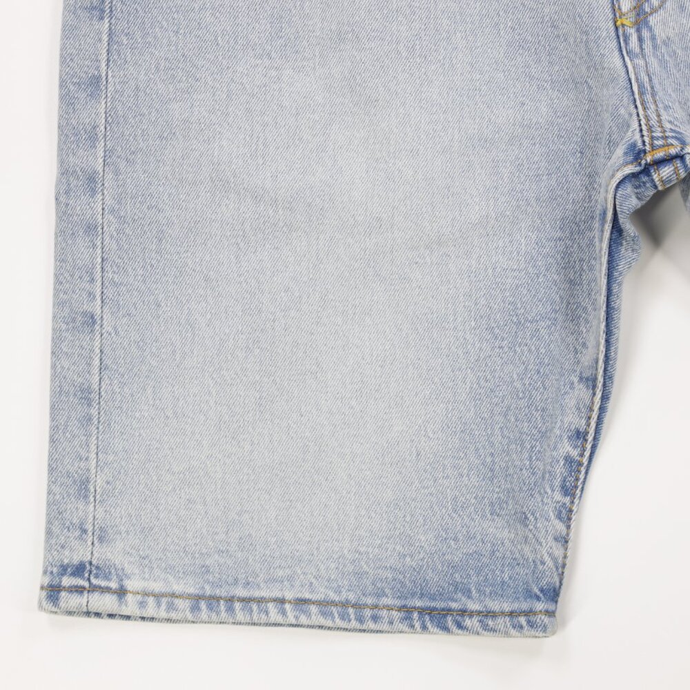 Levi's 501 Men's Original Fit Hemmed 9" Denim Button Fly Shorts Light Blue 31X9 - Picture 4 of 10